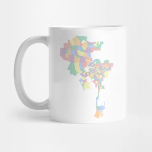 Los Angeles Neighborhoods Mug